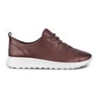 Ecco Flexure Runner W Shoe Sneakers Size 6-6.5 Fig Metallic