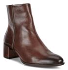 Ecco Shape 35 Block Ankle Boot Size 4-4.5 Bison