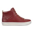 Ecco Womens Soft 8 High Top Ii Sneakers Size 7-7.5 Fired Brick