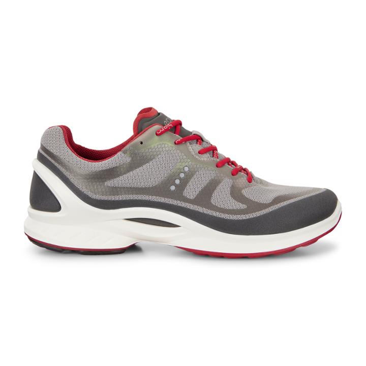 Ecco Mens Biom Fjuel Tie Sneakers Size 6-6.5 Dark Shadow