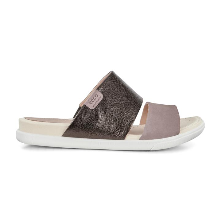 Ecco Damara Slide Sandal Ii Size 4-4.5 Licorice