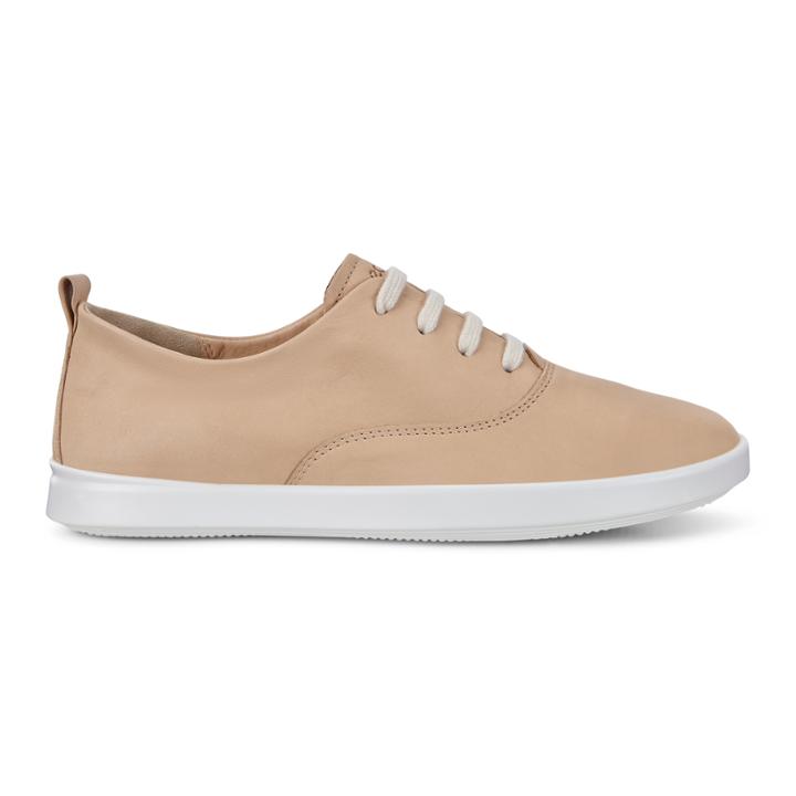 Ecco Leisure Tie Sneakers Size 6-6.5 Powder