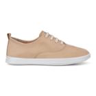 Ecco Leisure Tie Sneakers Size 6-6.5 Powder