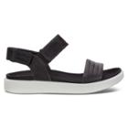 Ecco Flowt W Flat Sandal Size 8-8.5 Black