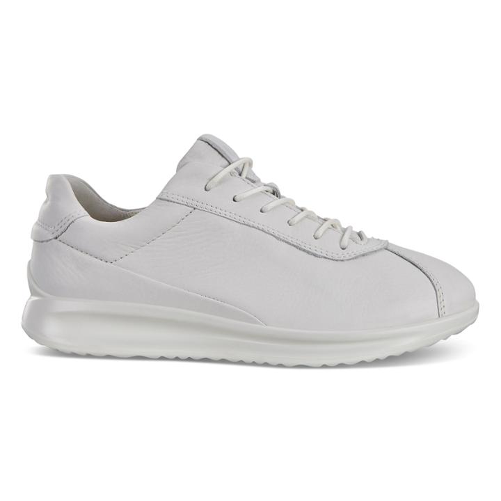 Ecco Womens Aquet Lace Sneakers Size 4-4.5 White