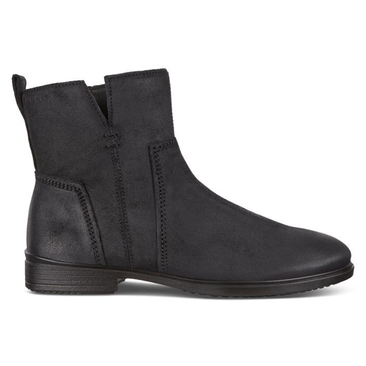 Ecco Touch 15 Boots Size 4-4.5 Black
