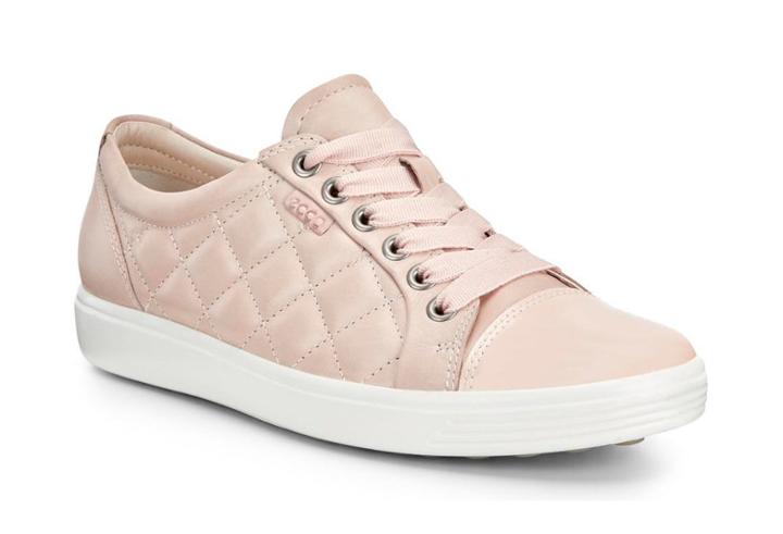 Ecco Women's Soft 7 Quilted Tie Shoes Size 37