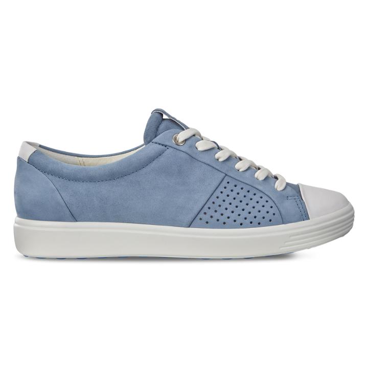 Ecco Soft 7 W Shoe Sneakers Size 8-8.5 White