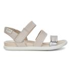 Ecco Damara Modern Sandal Size 11-11.5 Alusilver