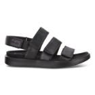 Ecco Flowt W Flat Sandal Size 9-9.5 Black