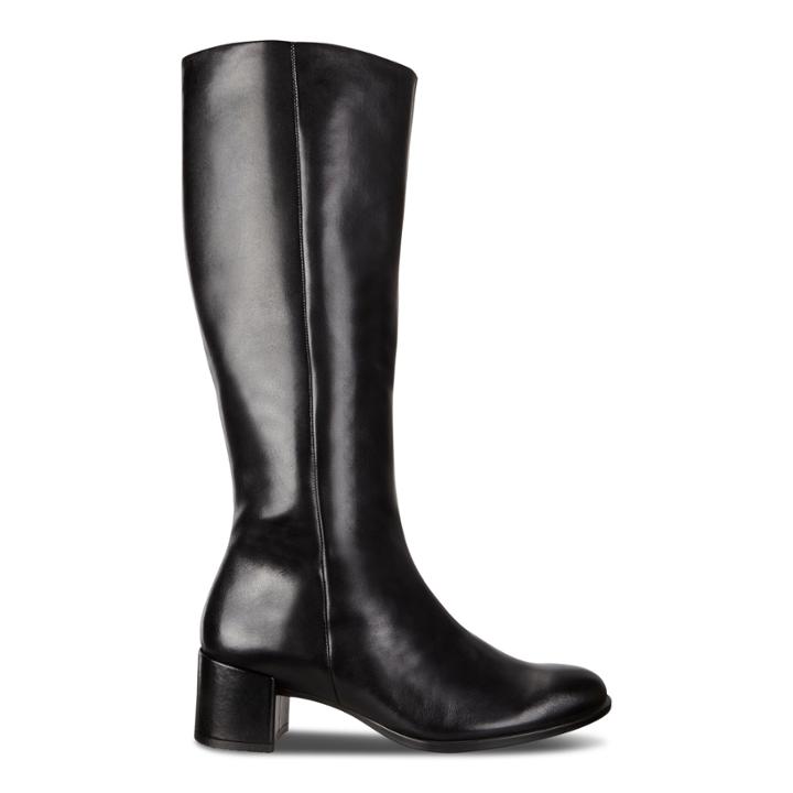 Ecco Shape 35 Block Tall Boot Size 4-4.5 Black