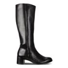 Ecco Shape 35 Block Tall Boot Size 4-4.5 Black