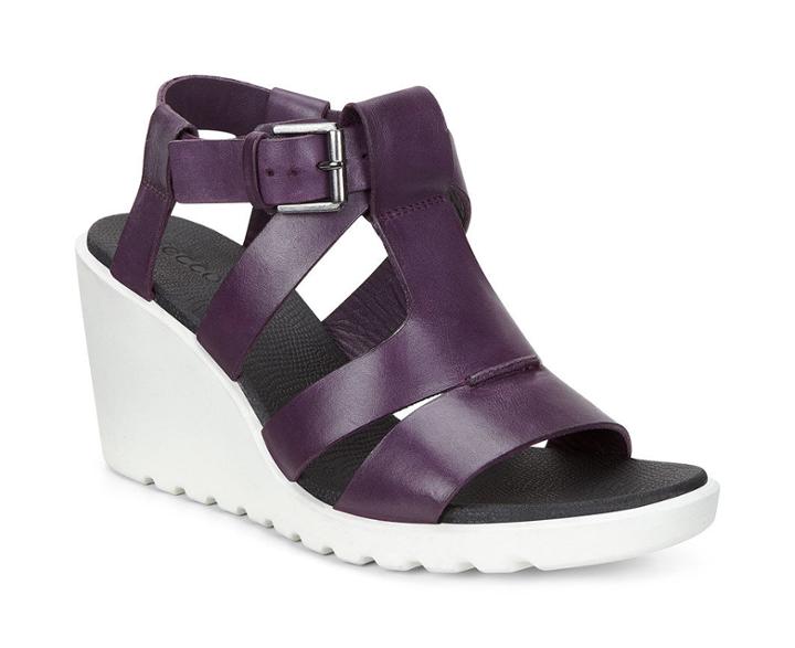 Ecco Women's Freja 75mm Wedge Sandals Size 6/6.5