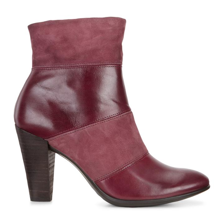 Ecco Shape 75 Modern Boot Size 8-8.5 Bordeaux