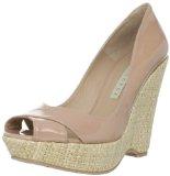 Pura Lopez Women's M200 Nude Wedge Pump