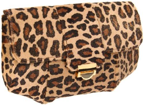 Lauren Merkin Blair Leopard Clutch