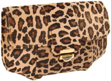 Lauren Merkin Blair Leopard Clutch