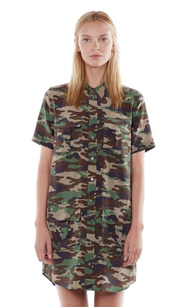 Equipment  Remy  Utility  Dress
