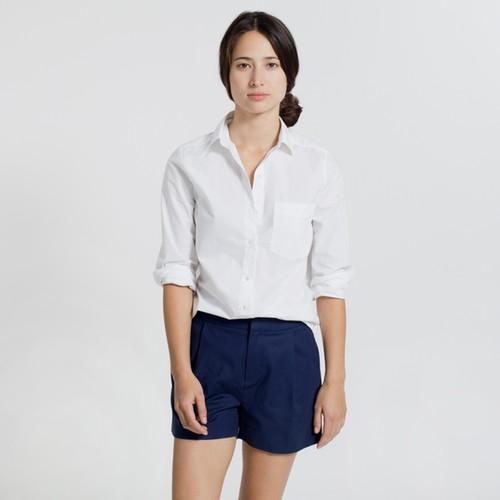 Everlane The Long Sleeve - White Poplin