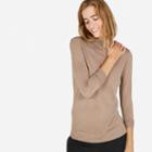 Everlane The Luxe Sweater Mockneck - Fawn