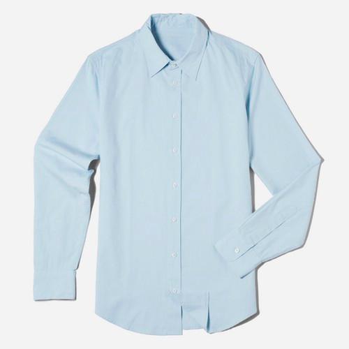 Everlane The Slim Fit Poplin - Light Blue