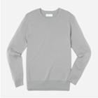 Everlane Men's Cotton Grid Sweater - Grey