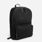 Everlane The Mini Modern Zip Backpack - Black With Black Leather