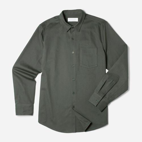 Everlane The Work Shirt - Grey Green