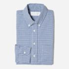 Everlane The Slim Fit Oxford - Navy Gingham