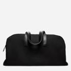 Everlane The Weekender - Black + Black Leather