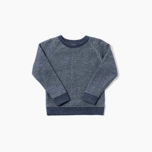 Everlane Mini Crew Sweatshirt - Navy Marl