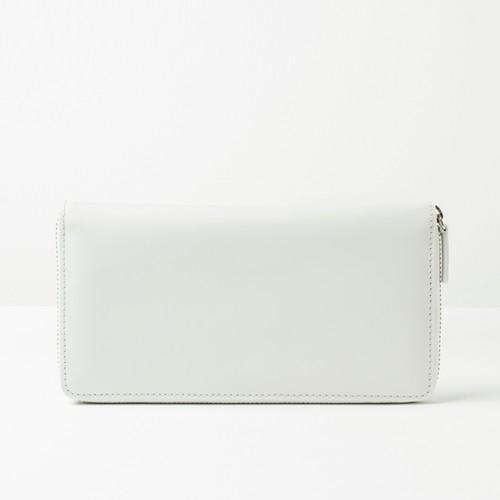 Everlane The Female Slim Zip Wallet - Ivory
