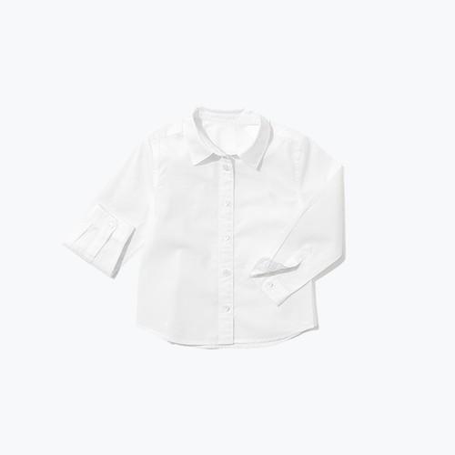 The Everlane Mini Poplin Shirt - White