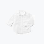 The Everlane Mini Poplin Shirt - White