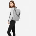 Everlane The Modern Snap Backpack - Reverse Denim With Black Leather