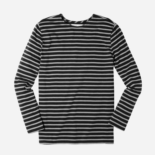 Everlane Men's Heavyweight Tee - Grey / Black