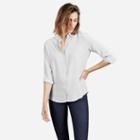 Everlane The Silk Rounded Collar - Light Grey (1st Ed. / Original Sku)