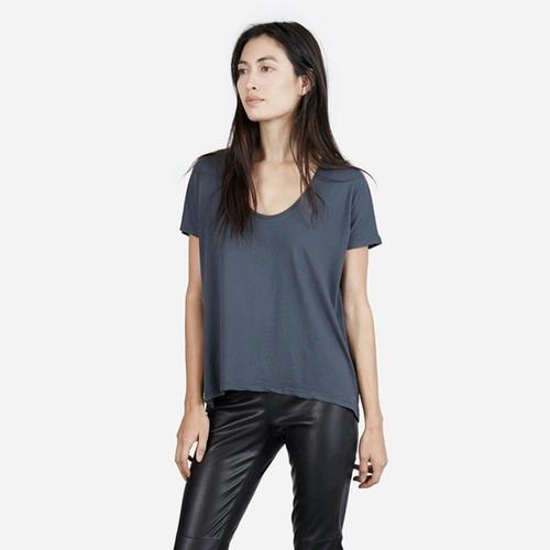 Everlane The Women's U-neck Tee - Antique