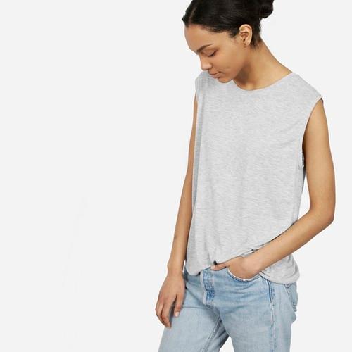 Everlane The Ryan Muscle Tank - Heather Grey