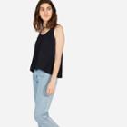 Everlane The Texture Tank - Black