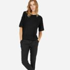 Everlane The Luxe Sweater Mid-sleeve - Black