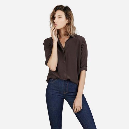 Everlane The Silk Point Collar - Root