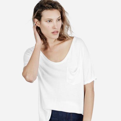 Everlane The Ryan Pocket Tee - White