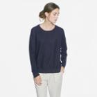 Everlane The Fall Seed Stitch Raglan - Navy