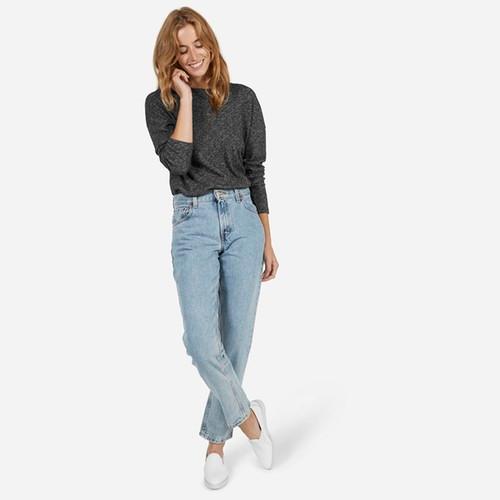 Everlane The Sweater Long-sleeve - Charcoal