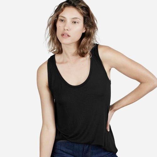 Everlane The Ryan Tank - Black