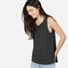 Everlane Women's Linen Tank - Graphite