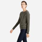 Everlane The Women's Cashmere Crew - Moss