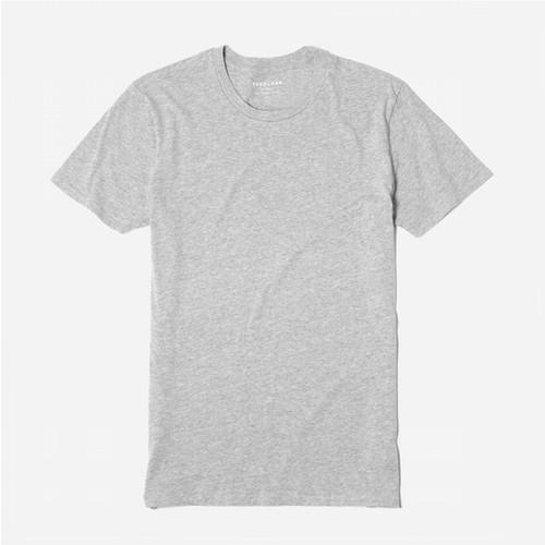 Everlane The Mens Crew - Heather Grey