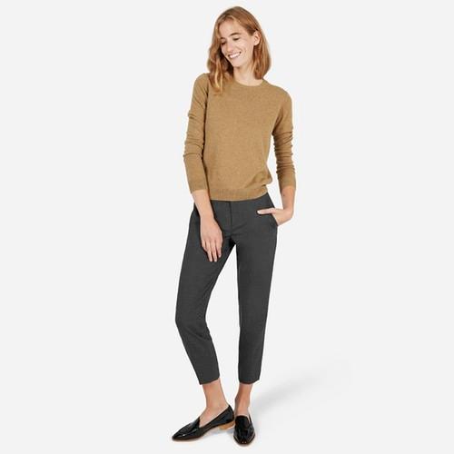 Everlane Women's Slim Trouser - Charcoal